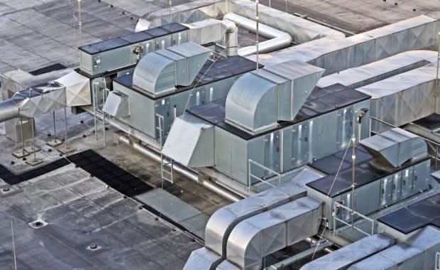 HVAC rooftop verified security monitoring